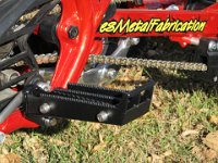 IMG 0320  Some pics of a +6" swingarm and peg extensions on my Banshee during the final stages of the rebuild.