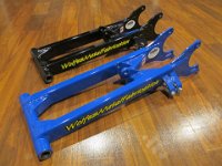 IMG 1856  A couple of completed swingarms ready to ship WITH the new improvements.