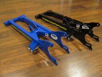 IMG 1872  A couple of completed swingarms ready to ship WITH the new improvements.