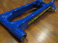 IMG 1933  A completed swingarms ready to ship WITH the new improvements.